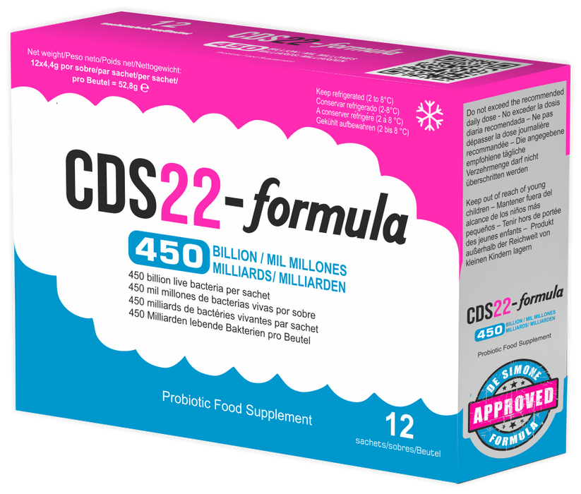 CDS22-formula 450 miljardia maitohappobakteerijauhe, 12 pss