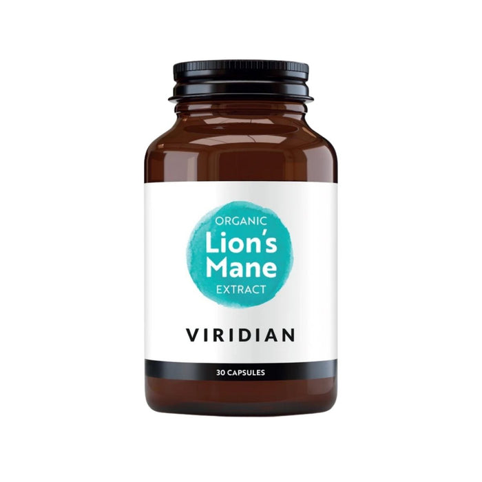 Viridian Lion´s Mane -luomu siiliorakasuute kapselit 30 kaps