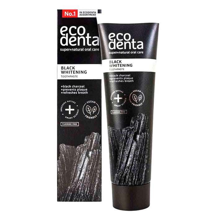 Ecodenta Black whitening, 100ml