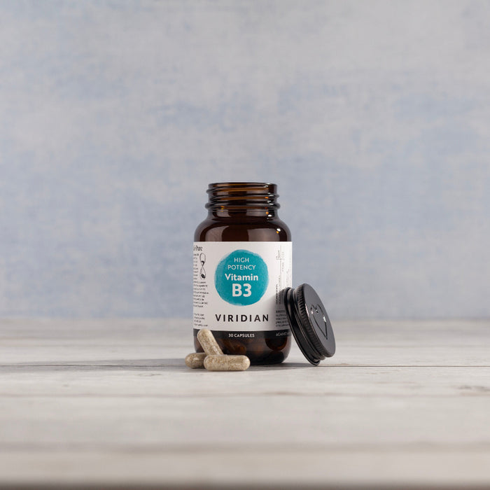 Viridian Vahva B3-vitamiini 250 mg (Niasiini) 30 kaps