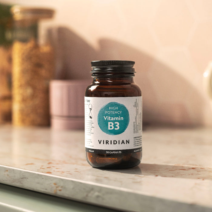 Viridian Vahva B3-vitamiini 250 mg (Niasiini) 30 kaps