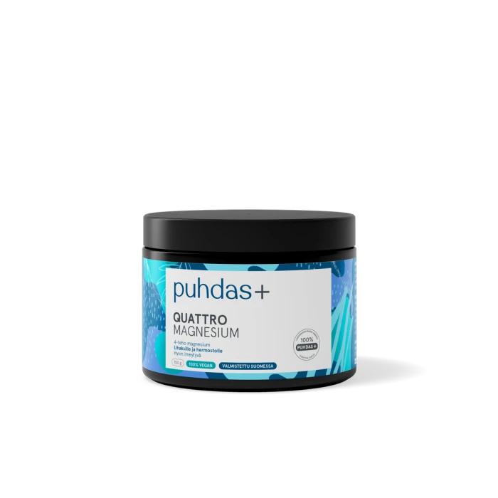 Puhdas+ Quattro Magnesium jauhe 150g