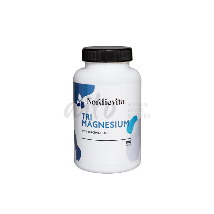 Tri magnesium 100 kaps - Nordicvita