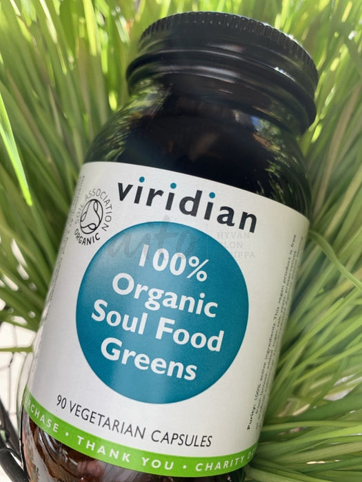 Viridian Soul Food Luomu Viherseos 90 Kaps Vir