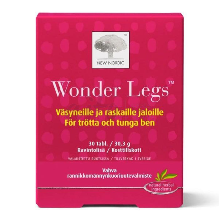 Wonder Legs 30 Tabl - New Nordic Misc